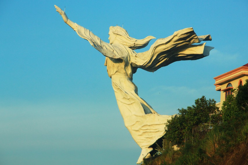 Statue of Christ's Blessing in Manado, North Sulawesi