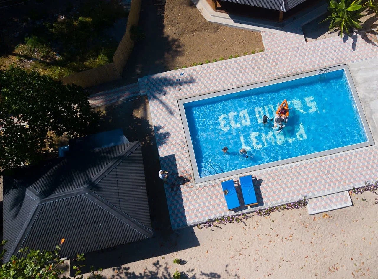 Pool at White Sands Beach Resort Lembeh, North Sulawesi