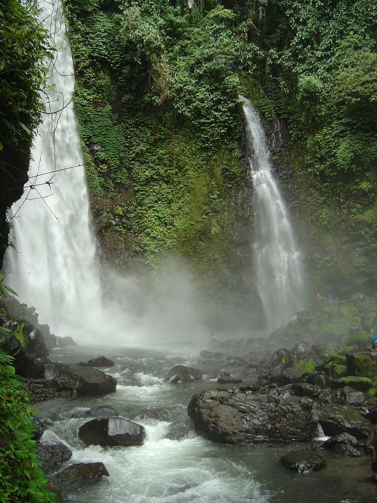 Kali Waterfall in Manado, North Sulawesi, Indonesia