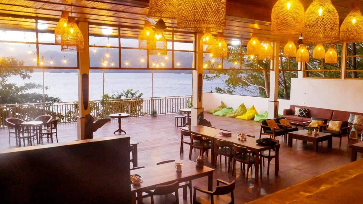 Bastianos Froggies Lembeh Dive Resort restaurant